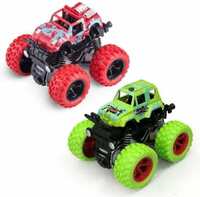 spincart Pull and Go Monster Car Toy For Kids And Boys  (Multicolor, Pack of: 1)