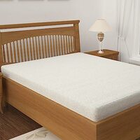 Story@Home Waterproof and Dustproof Terry Cotton Mattress Protector - 78 X 36 Inches, Single Size, White