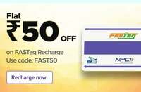 Parkplus : Get flat Rs.50 discount on Fastag Recharge ( User specific )
