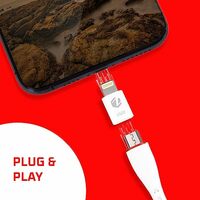 ZEBSTER Z-LM30A Lightning to Micro USB Adapter (White)