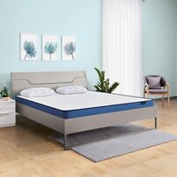 Doctor Dreams by Nilkamal Hybrid Wood and Metal Structure Grande King Size Bed, Lightweight and Portable (78 X 72, Grey)