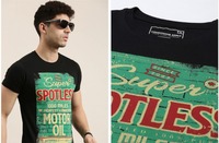 Conditions Apply Mens Printed Tees Starts from Rs.142