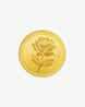 MALABAR GOLD 1G 24K 999 Yellow Gold Rose Coin