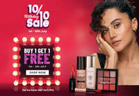 Swiss Beauty Birthday Sale Buy 1 Get 1 Free + Extra 5% Discount on Prepaid Orders