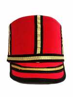 BookMyCostume British Soldier Mangal Pandey Sepoy Hat Fancy Dress Costume Accessories Adults