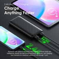 ORAIMO 10000 mAh Power Bank (12 W, Fast Charging)  (Black, Lithium Polymer