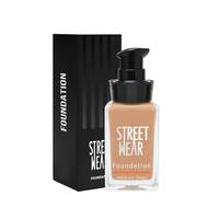 STREET WEAR Foundation -Medium Deep (Medium Deep) - 30 ml -Weightless, Buildable Coverage, Breathable, Water-based Formulation for Daily Use, Enriched with Vitamin E