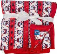 Mee Mee Ultra Soft Plush, Lightweight & Super Comfortable Baby Blankets, Swaddle for Infant & Toddler (Red)