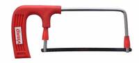 Visko Tools Steel 238 6" Junior Hacksaw Frame, with Plastic Handle (Red)