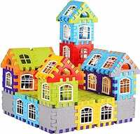 REAVIAN 72+35 Classic Building Blocks in Plastic, Kids Learning Toys, Kids Toy for Ages 3 4 5 6 7 8 9 10 Year Old Boys & Girls Toys Great Gift, Multicolor