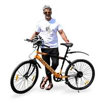 [ Apply ₹400 Coupon ] Lifelong MTB with Rigid Fork 26T Mountain Bikes Premium Single Speed Cycle, Frame Size: 18 inches| Cycle with Free Installation Assistance, Ideal for Adults 14+ Years (LLBC2604, Black)