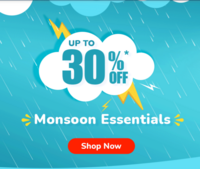 Zigly- Up to 30% Off on Monsoon Essentials