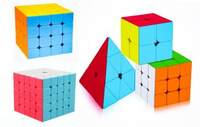 D ETERNAL Combo Set of 2x2 3x3 4x4 5x5 & Triangle

High Speed Magic Puzzle Cube (5 Pieces)