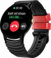 New Launch - Boult Striker+ 1.39" HD, BT Calling, Zinc Alloy Frame Smartwatch (Black Strap, Free Size)