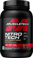 Muscletech Nitrotech 100% Whey Gold Why Isolate - Primary Protein Source Whey Protein (907 g, Double Rich Chocolate)