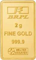 Bangalore Refinery 2 g Bar 24 (9999) K 2 g Gold Bar