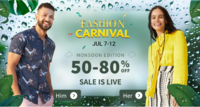 Myntra Fashion Carnival (Jul 7-12)- 50-80% Off Monsoon Collection