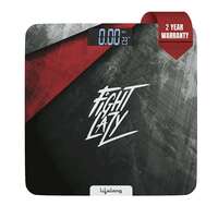 Lifelong ActiveFlex Weighing Scale (Fight Lazy Series LLWS45- Active Black)|Digital Weight Machine for Body Weight|Thick Tempered Glass with LCD Display|Bathroom Weighing Scale (2 Year Warranty)