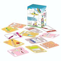 [ Apply 50% off Coupon ] VantageKart Beginners 100 Flashcards for Preschool Kids, Learning Toy for Toddler to Learn English - Colours | Shapes | Alphabets | Numbers | Size | Parts of Body| Days of Week