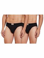 Longies Men's Cotton Regular Briefs