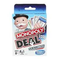 Monopoly Deal Card Game English (New), Toys for Families and Kids, Boys and Girls Ages 8 and Up, Fast Gameplay with Cards, Card Games, Games & Puzzles, Games