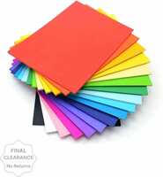 variety A/4 TINTED Color Paper UNRULED 20 X 30 CM 80 gsm Origami Paper  (Set of 1, mix color)
