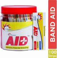 Dr. Morepen Adhesive Band Aid Waterproof For Kids & Adults-100 stripes (Included Rs 15 discount using supercoins)