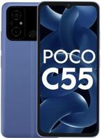 POCO C55 (Cool Blue, 64 GB)  (4 GB RAM) [Add Filler to Avail Bank Offer]