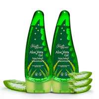 Skin Secrets Aloe Vera Gel with Aloe Vera & Vitamin E for Face, Skin & Hair| No Paraben, Mineral Oil, Silicone, Color (Pack of 2)