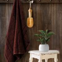 Sassoon Melrose 100% Cotton Large Bath Towel for Men in 400 GSM-Cocoa (1 Piece, 75 x 150 cm) Antibacterial Cotton Towels for Bathing, Light Weight & Quick Drying | Perfect for Daily Use