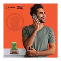 Reconnect Marvel Hulk Character Mobile Stand, Portable, Stable, Holds the phone horizontally as well as vertically, Mobile Accessories- DMS101 HK(491615154)