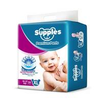 Supples Baby Pants Diapers, X-Large (12-17 kg), 54 Count