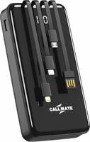Callmate 20000 mAh Power Bank (15 W, Fast Charging)  (Black, Lithium Polymer)