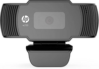 HP w200 HD 720P 30 FPS Digital Webcam with Built-in Mic, Plug and Play Setup