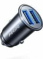Amazon New sample at Rs 199 : AINOPE Smallest 4.8A All Metal USB Car Charger