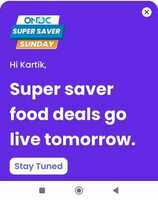 Magicpin super saver sunday ONDC sale : upto 90% off on food orders