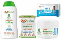 OYO BABY Gift for Baby Girl & Boy 4 Skin and Hair Care Baby Products