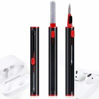 Cleaning Pen for Airpods Pro 1 2 Multi-Function Cleaner Kit Soft Brush for Bluetooth Earphones Case Cleaning Tools for Sumsung I MI Earbuds
