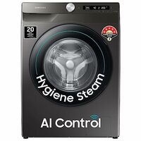 Samsung 7 Kg 5 Star AI Control & Wi-Fi, Fully-Automatic Front Loading Washing Machine (WW70T502NAN1TL, Inox, Digital Inverter)