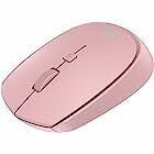 Portronics Toad 23 Wireless Optical Mouse with 2.4GHz, USB Nano Dongle, Optical Orientation, Click Wheel, Adjustable DPI(Pink)