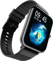 alt GOAT, 1.78 AMOLED Display, Single Chip Bluetooth Calling, 100+ Watchfaces, IP68 Smartwatch  (Black Strap, Free Size)