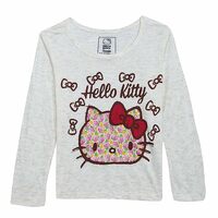 Hello Kitty By Kidsville Girl's Long Sleeve Top