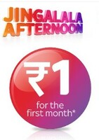 TataPlay Jingalala Wednesday Afternoon Offer - English Combo packs for Re.1 (30 days) 12Jul