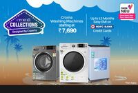 Croma Collections Upto 84% Off on Croma Products + 10% Off on HDFC Credit Card 