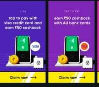 Cred : Tap And Pay Get 100(50+50) Cashback Using Cred Pay At Store ( User Specific)