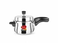 Pigeon by Stovekraft 14502 Induction Base Outer Lid Stainless Steel Pressure Cooker, 5L, Silver 