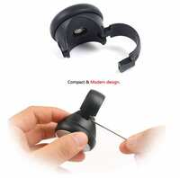 Oshotto I POP Mini Power Handle (SK-020) Car Steering Spinner Wheel Knob Compatible with Volkswagen Ameo (Wooden)