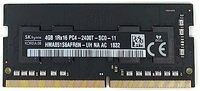 Sk Hynix Hynix 4GB PC4-19200 DDR4- 0MHz non-ECC Unbuffered CL17 260-Pin SoDimm Memory Module Mfr P/N HMA851S6AFR6N-UH