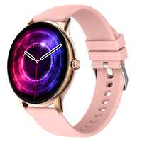 Fire-Boltt Phoenix Pro 1.39" Bluetooth Calling Smartwatch, AI Voice Assistant, Metal Body with 120+ Sports Modes, SpO2, Heart Rate Monitoring (Gold Pink)