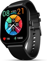 beatXP Marv Raze 1.96" Display, Advanced Bluetooth Calling Smart Watch, Smart AI Voice Assistant, 60 Hz Refresh Rate, Health, SpO2 & Stress Monitoring, Fast Charging (Black)